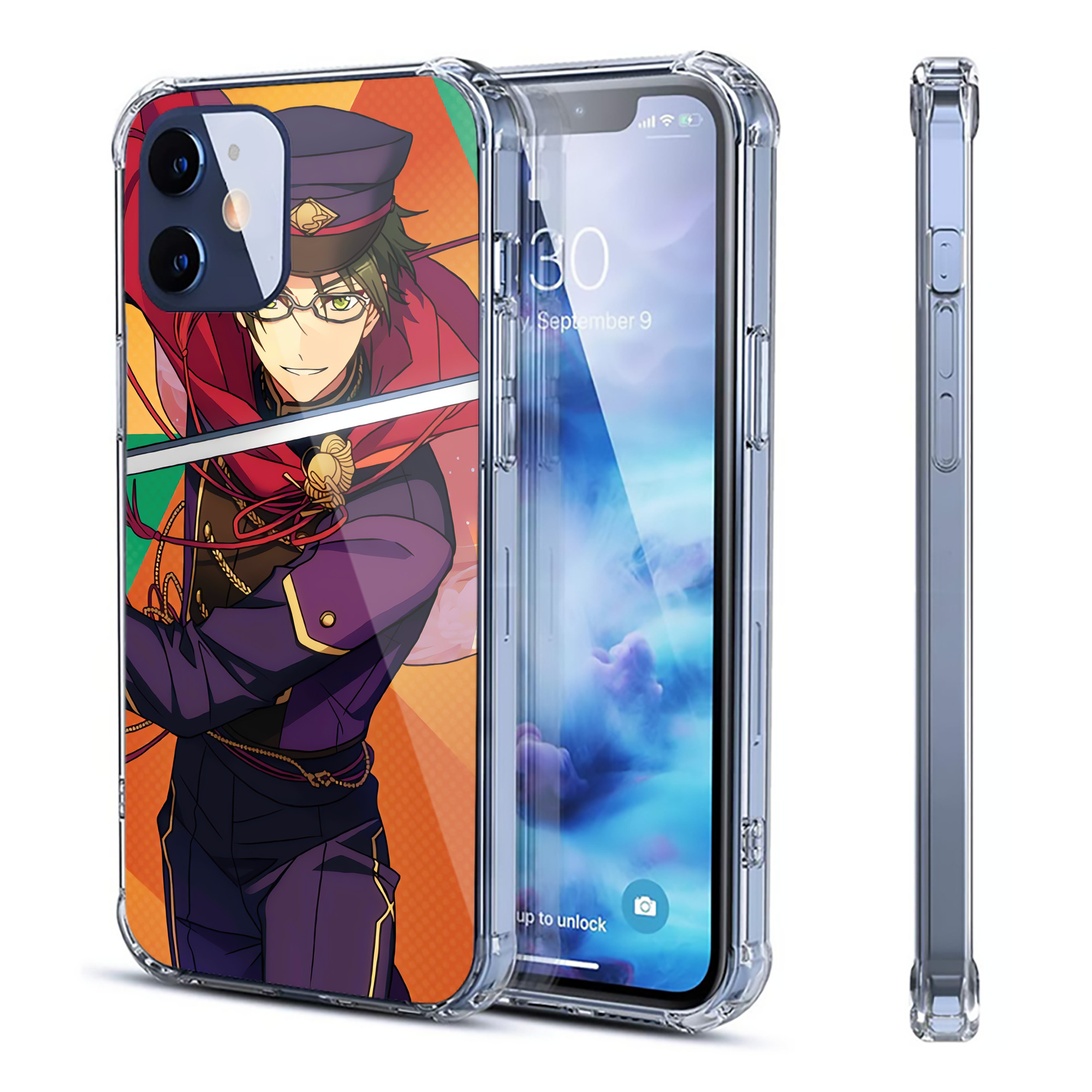 （画像用） あんさんぶるスターズ! Ensemble Stars 【iPhone 12シリーズ対応】透明スマホケース（クリアソフトケース）